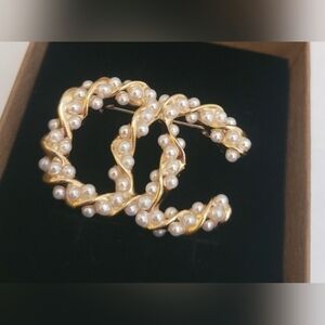 Chanel Style Brooch